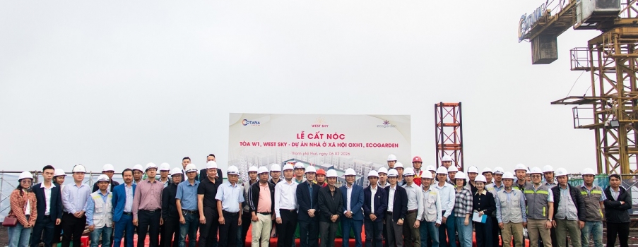 CẤT NÓC TÒA W1, WEST SKY – NOXH CHUNG CƯ CAO TẦNG OXH1, ECOGARDEN 