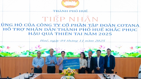 ECOGARDEN HỖ TRỢ LŨ LỤT TẠI THÀNH PHỐ HUẾ