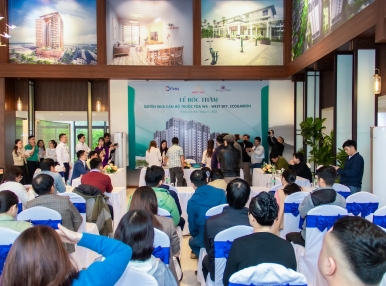 LỄ BỐC THĂM TÒA W4 - WEST SKY, ECOGARDEN