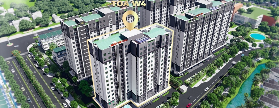 Mở bán tòa W4 khu nhà ở xã hội West Sky thuộc Dự án Khu phức hợp Thủy Vân giai đoạn 2