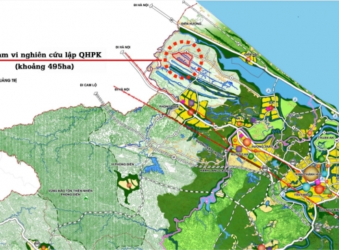 Thừa Thiên Huế lấy ý kiến quy hoạch Khu du lịch sinh thái Ngũ Hồ 495 ha