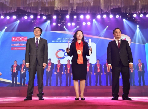 Cotana Group nhận giải thưởng Thương hiệu mạnh Việt Nam 2018