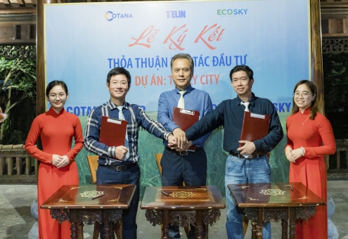 Cotana Group, Ecosky and Telin signed a strategic cooperation agreement